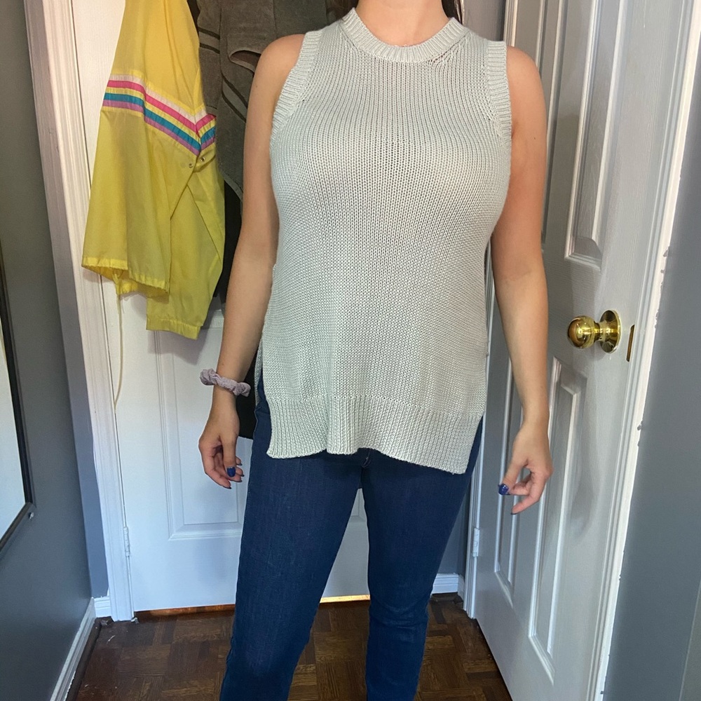 Knit tank top